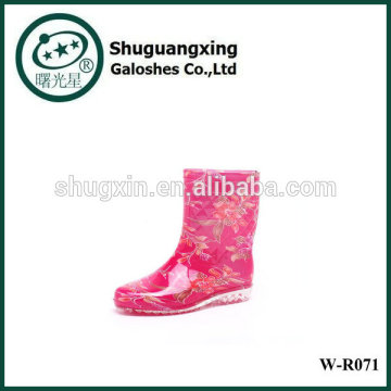 Stormwells дамы лодыжки короткие снег дождь фестиваля Wellies Wellingtons вырос новый B-820